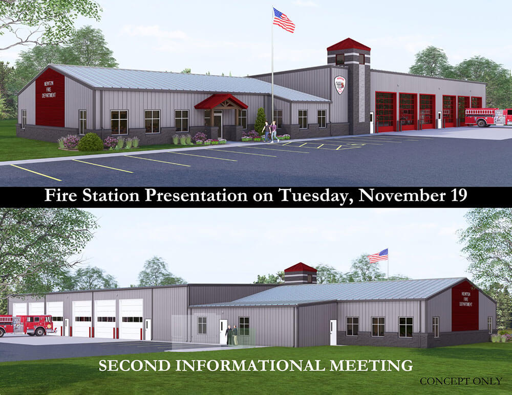 November 19, 2024 information meeting on the Town of Newton Wisconsin proposed Fire House